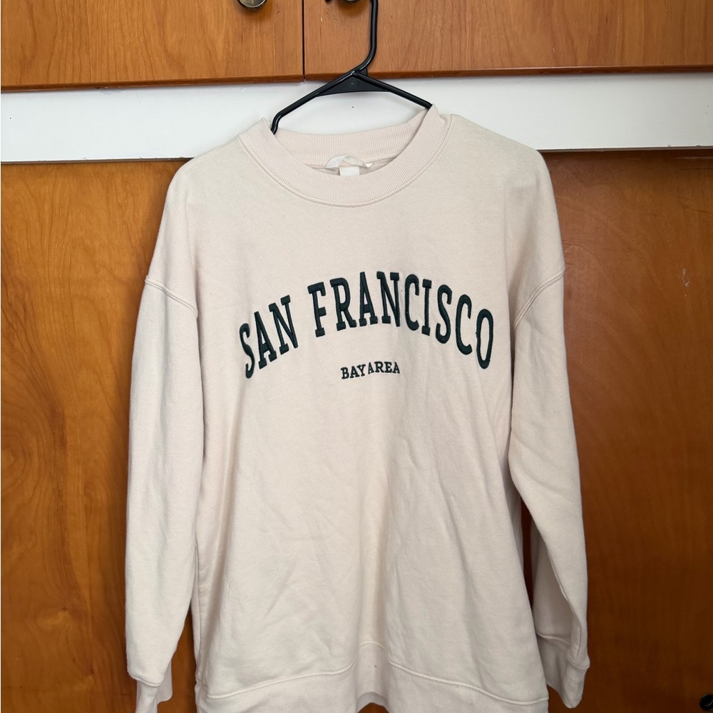 H&M Off-White San Francisco Sweatshirt